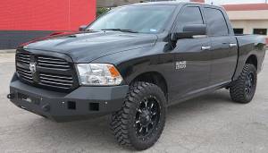 Fortis Front Bumper, Fine Texture Black