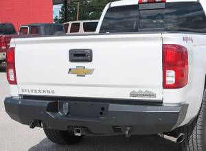 Fortis Rear Bumper, Fine Texture Black