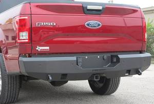 Fortis Rear Bumper, Fine Texture Black