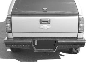 HD Rear Replacement, Semi-gloss black