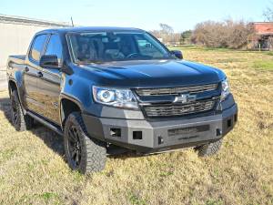 Fortis Front Bumper, Fine Texture Black