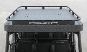 Steelcraft - Steelcraft 3000RRCC UTV Roof Basket, Fine Textured Black - Image 1