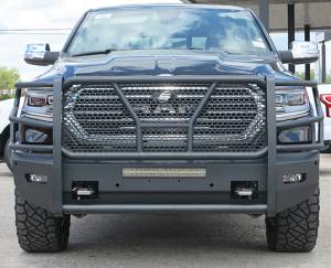 Steelcraft AL60-12270C Elevation Aluminum Front Bumper, Fine Textured Black