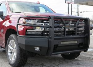 Steelcraft AL60-10490C Elevation Aluminum Front Bumper, Fine Textured Black