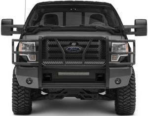Steelcraft AL60-11360 Elevation Aluminum Front Bumper, Fine Textured Black