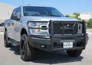 Steelcraft AL60-11420CC Elevation Aluminum Front Bumper, Fine Textured Black
