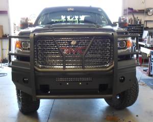 Steelcraft AL60-10460 Elevation Aluminum Front Bumper, Fine Textured Black